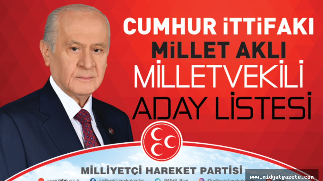 Mhp İstanbul Milletvekili Aday Listesi Belli Oldu