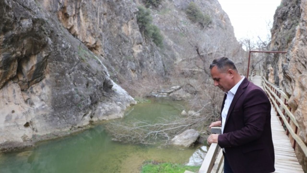 Geçen yaz kuruyan Kısık Kanyonu yağışlarla canlandı