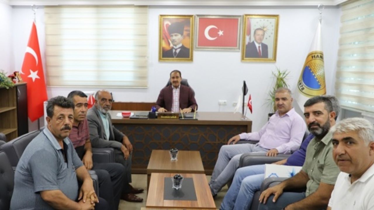 DİSKİ Genel Müdürü Tutşi, Hani'de muhtarların talep ve önerilerini dinledi