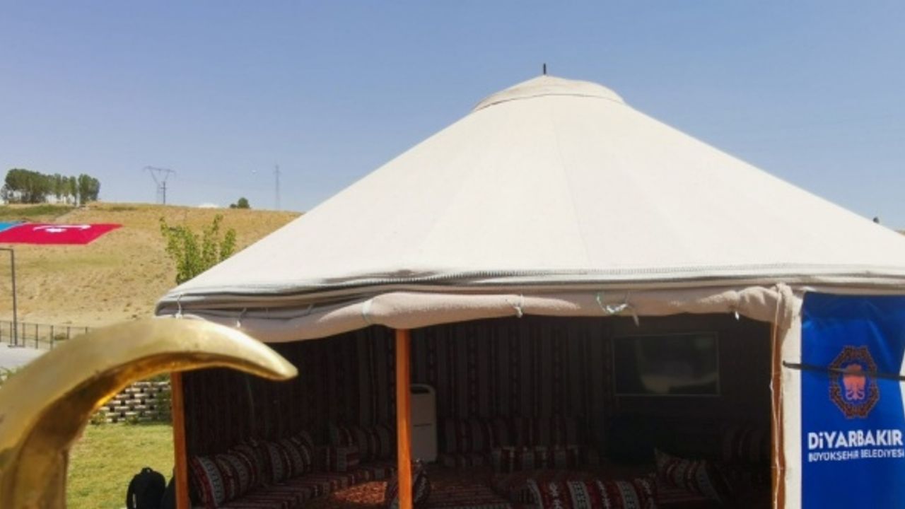 Diyarbakır Büyükşehir Belediyesi Ahlat Otağı'nda