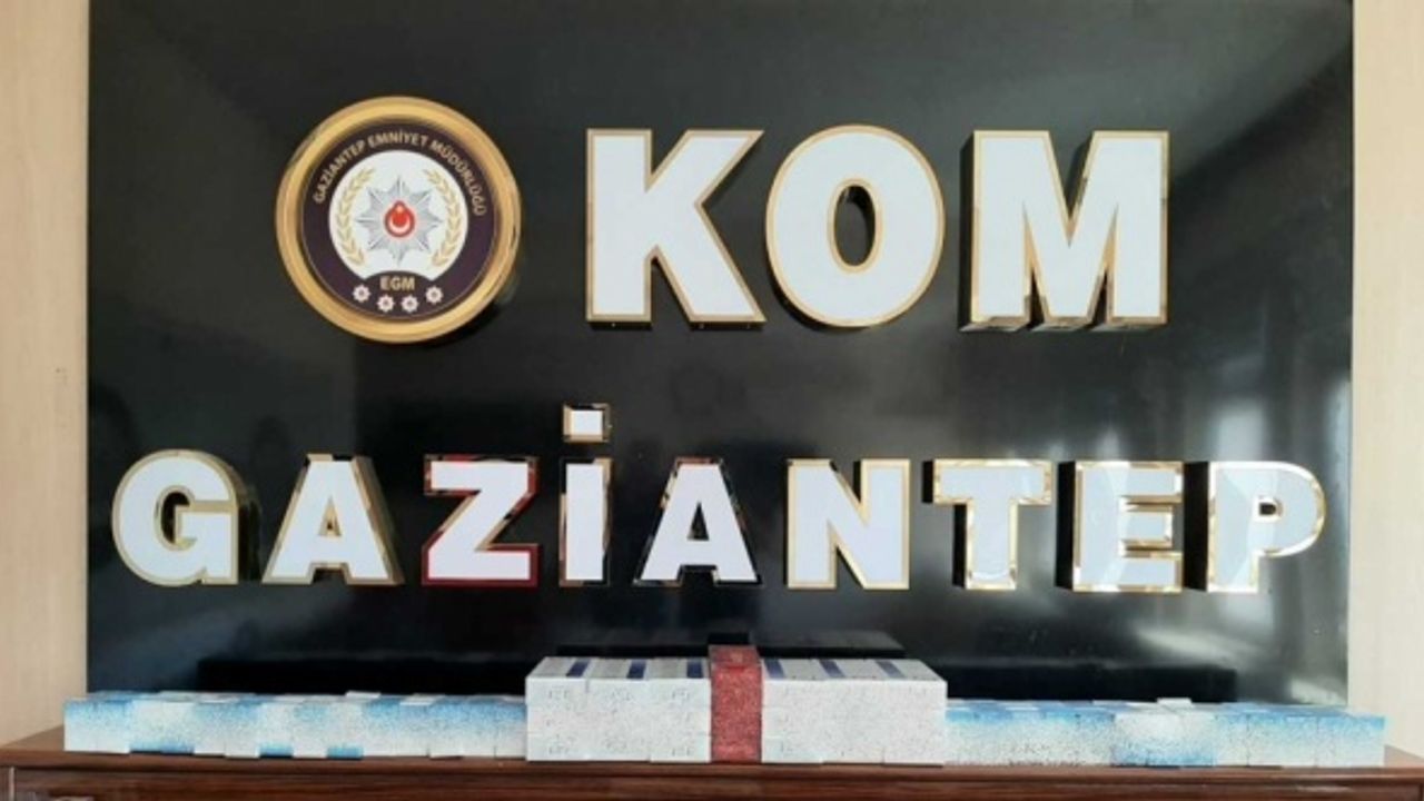 Gaziantep'te kaçakçılık operasyonunda 3 şüpheli şüpheli yakalandı