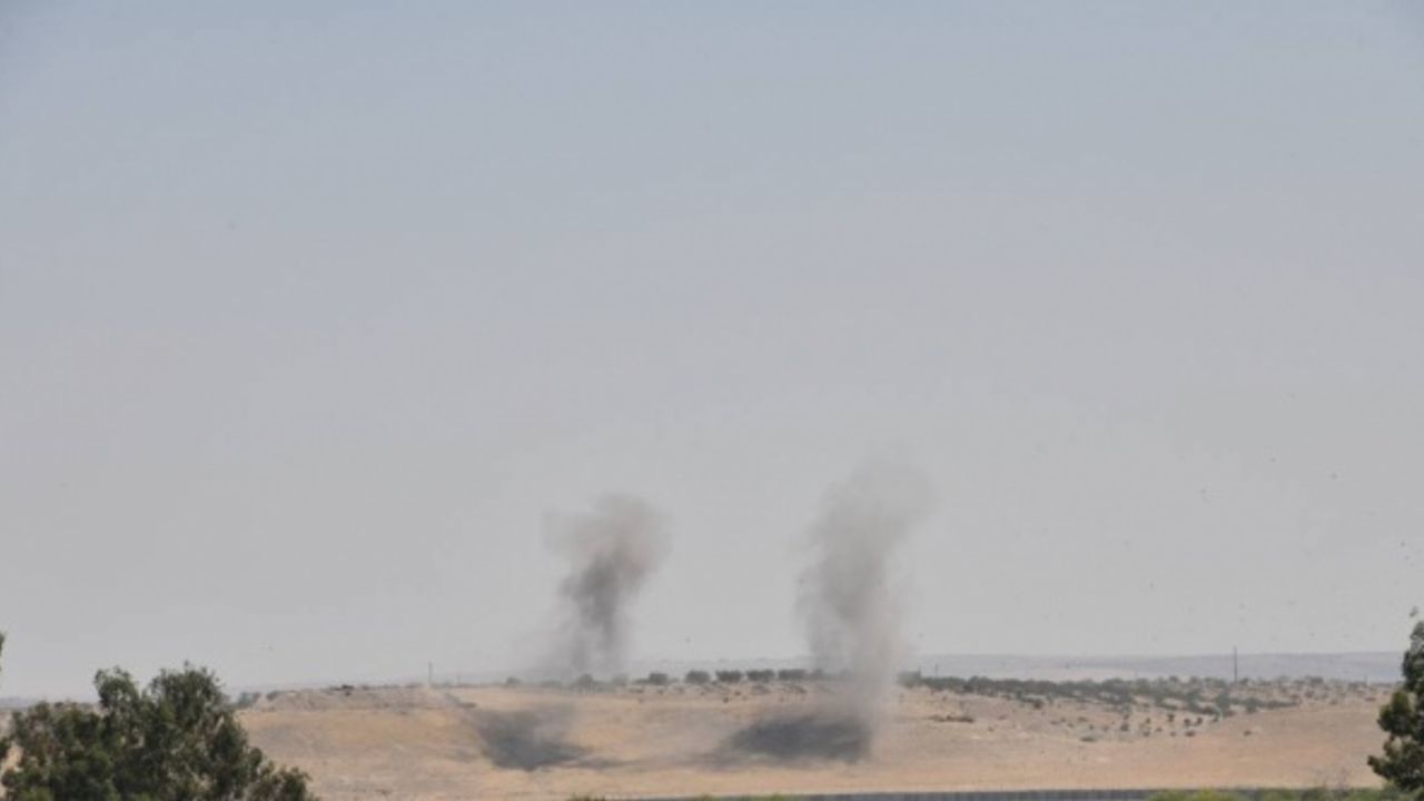 GÜNCELLEME - Terör örgütü YPG/PKK Karkamış ilçesine havan mermisi attı