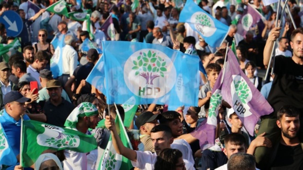 HDP Eş Genel Başkanı Mithat Sancar, Diyarbakır'daki mitingde konuştu: