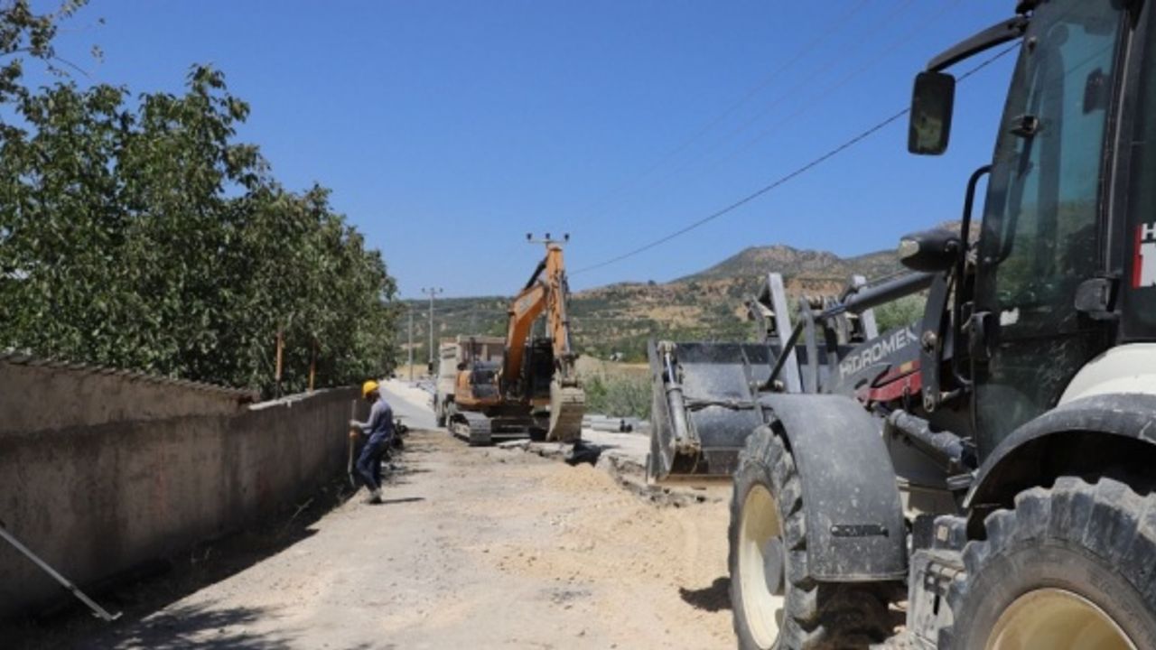 "Lice İçme Suyu ve Kanalizasyon Projesi"nde çalışmalar devam ediyor