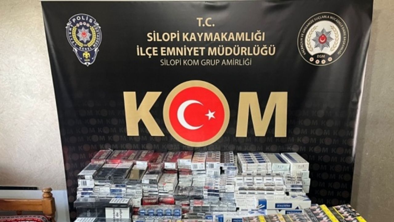 Şırnak'ta asayiş ve kaçakçılık operasyonlarında 40 şüpheli gözaltına alındı