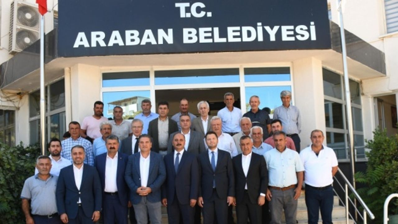 AK Parti Milletvekili Toprak Araban'da temaslarda bulundu