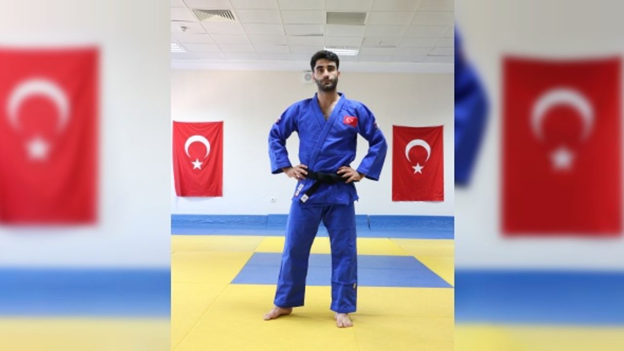 Avrupa şampiyonu görme engelli milli judocu Abdurrahim Özalp hedef büyüttü