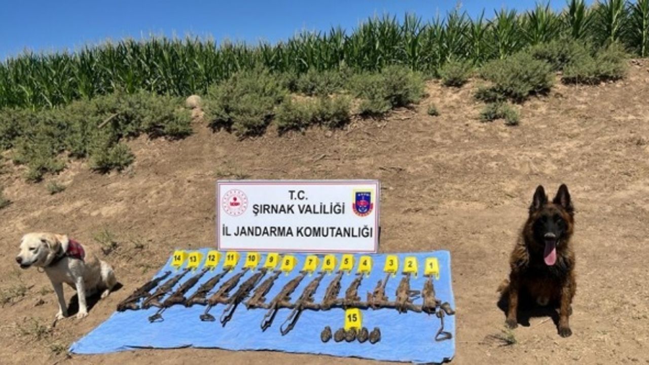 Eren Abluka-17 Operasyonu bölgesinde silah ve mühimmat ele geçirildi