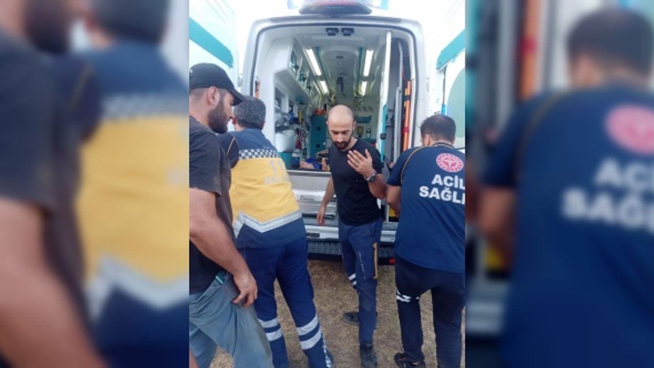 Gaziantep'te dağlık arazide mahsur kalan yaralı kadın kurtarıldı