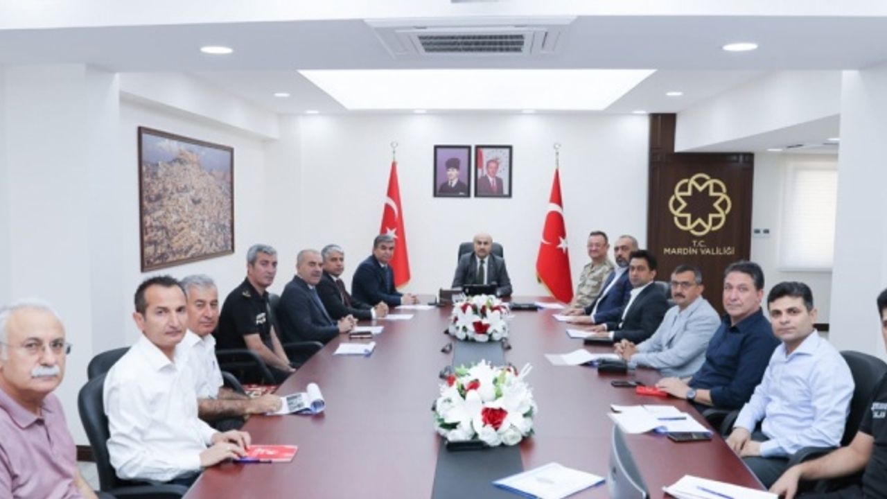Mardin İl Spor Güvenlik Kurulu toplantısı yapıldı