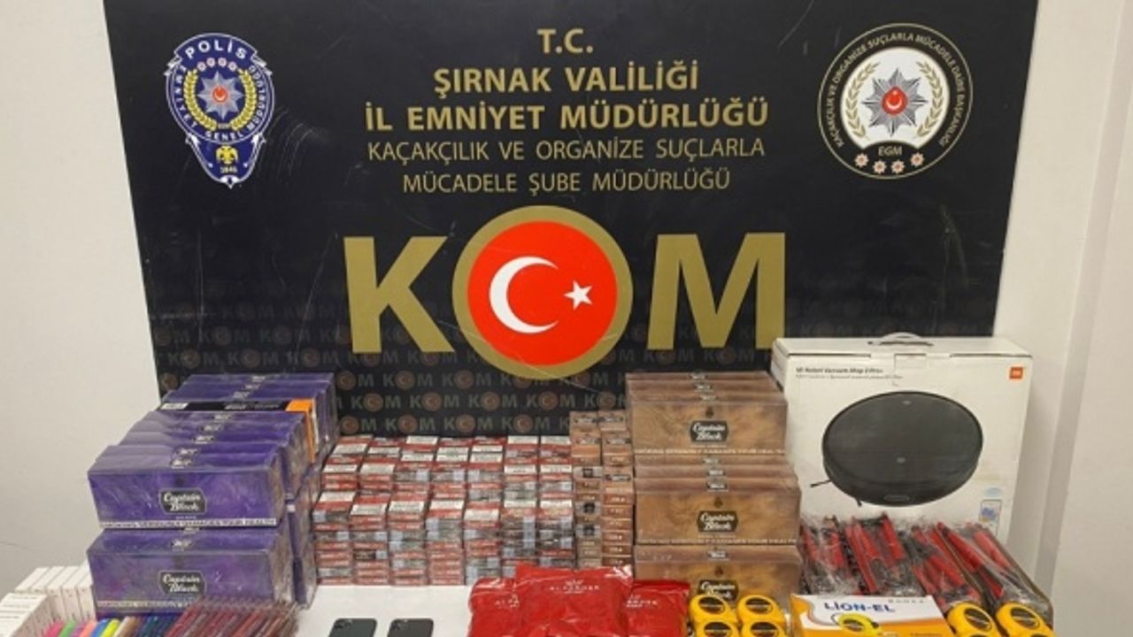 Şırnak'ta asayiş ve kaçakçılık operasyonlarında 48 şüpheli gözaltına alındı
