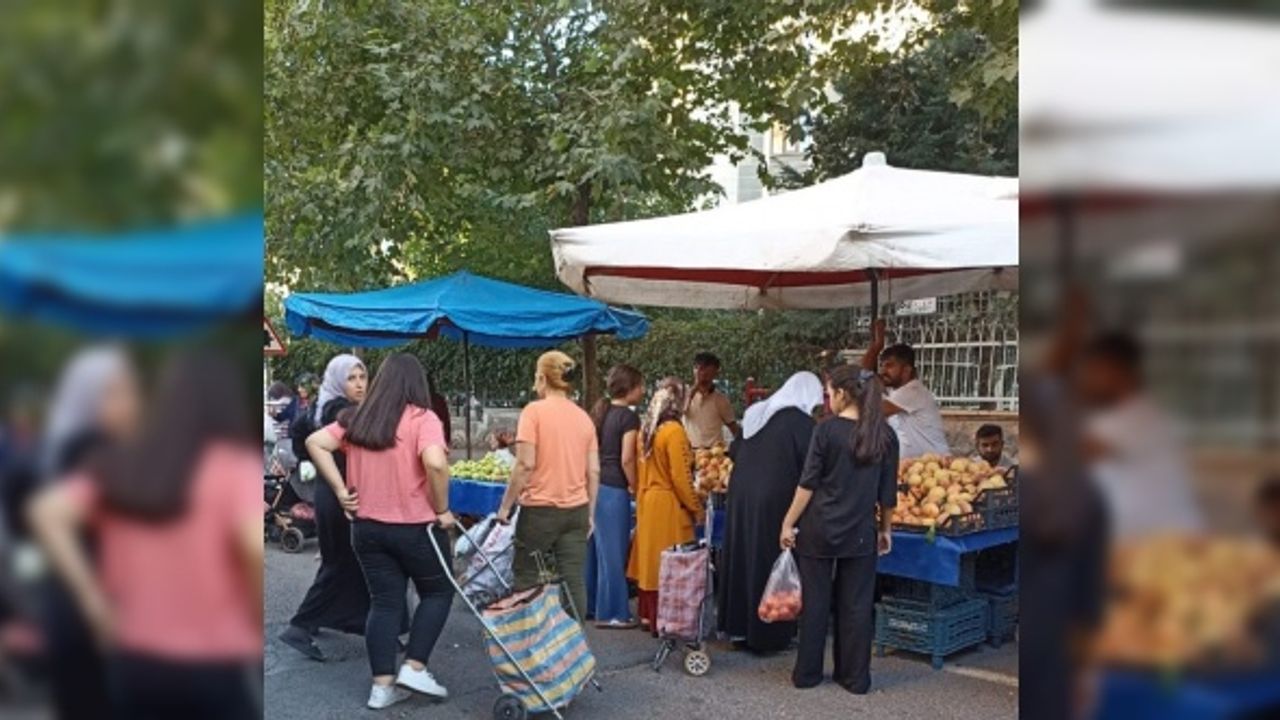 Bağlar Belediyesi KPSS nedeniyle okul önündeki pazarı başka yere kaydırdı