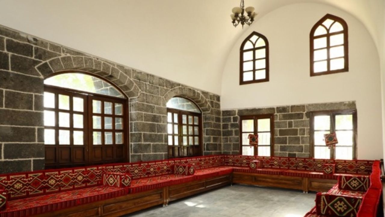 Diyarbakır'da Gazi Köşkü'nün bakım ve onarımı tamamlandı