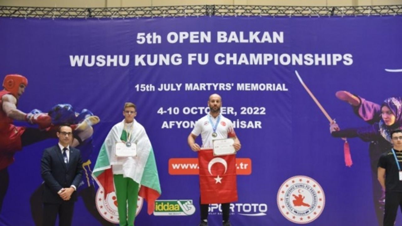 Gaziantepli sporcular Wushu Şampiyonası'nda 21 madalya kazandı