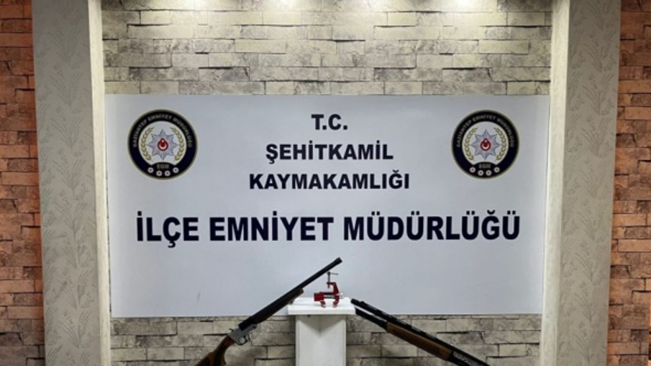 Gaziantep'te kurusıkı tabancaları dönüştürdüğü öne sürülen kişi yakalandı