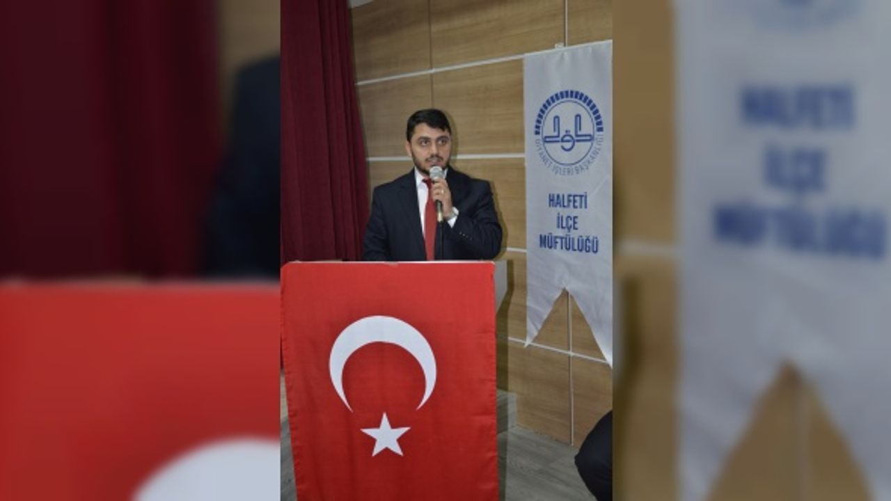 Halfeti'de "Camiler ve Din Görevlileri Haftası" etkinliği düzenlendi
