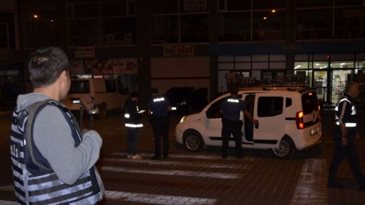 Halfeti'de polisten asayiş denetimi