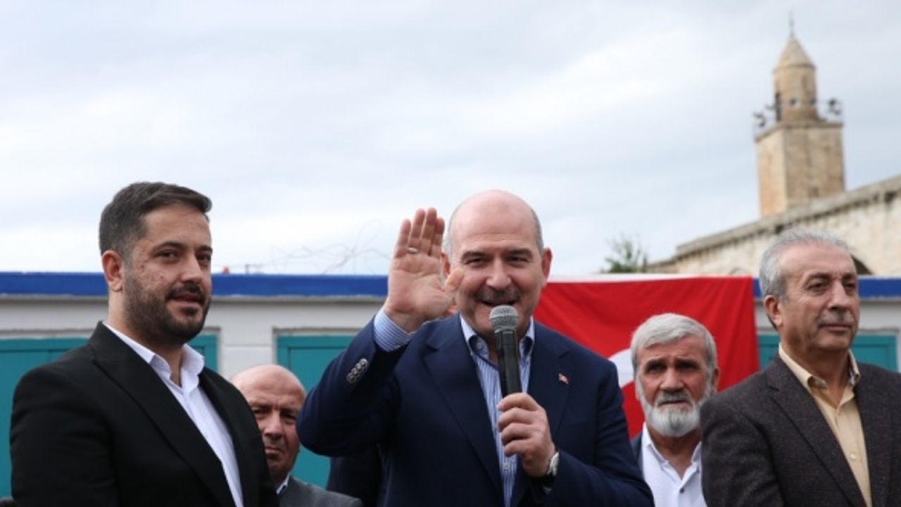 İçişleri Bakanı Soylu, Diyarbakır Hani, Dicle ve Eğil'de vatandaşlarla bir araya geldi: