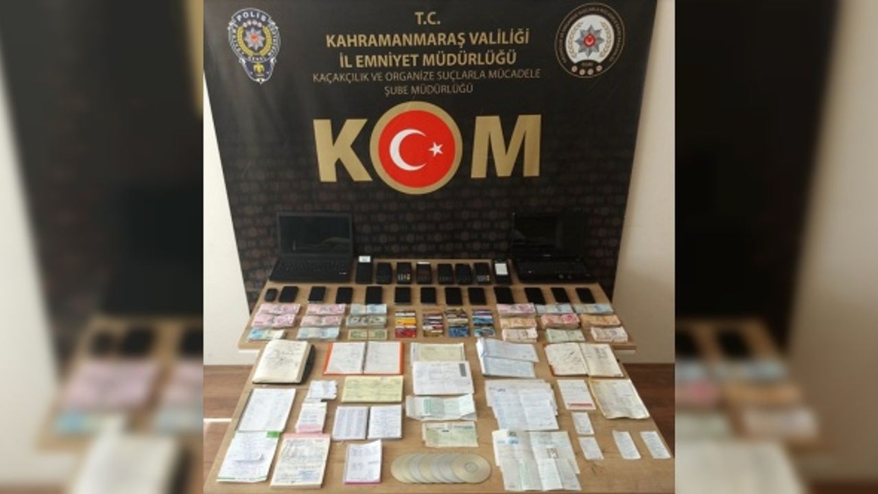 Kahramanmaraş merkezli 3 ilde "POS tefeciliği" operasyonunda 26 şüpheli yakalandı