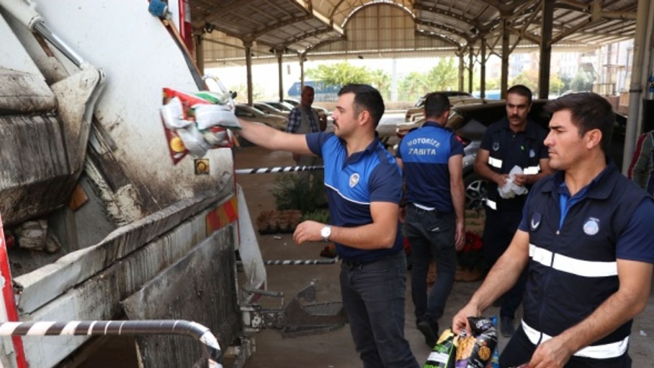 Şanlıurfa'da son kullanma tarihi geçmiş 5 bini aşkın ürün imha edildi