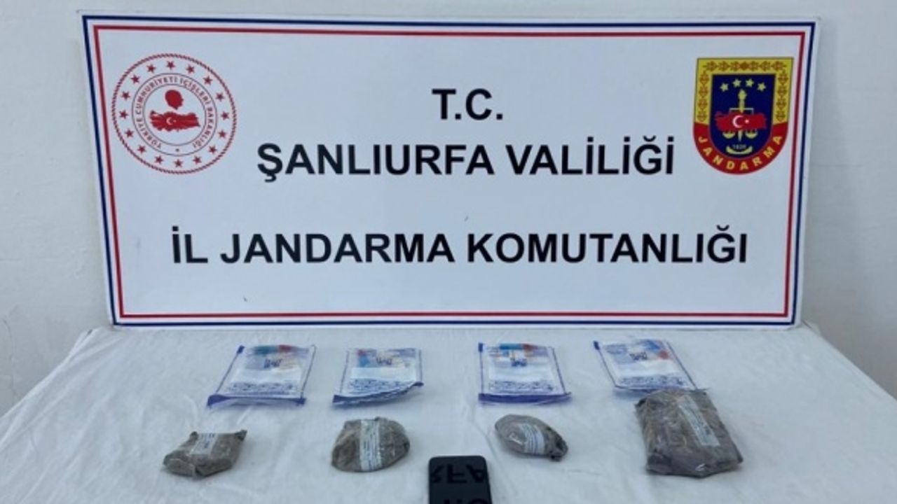 Şanlıurfa'da uyuşturucu operasyonunda 2 zanlı tutuklandı