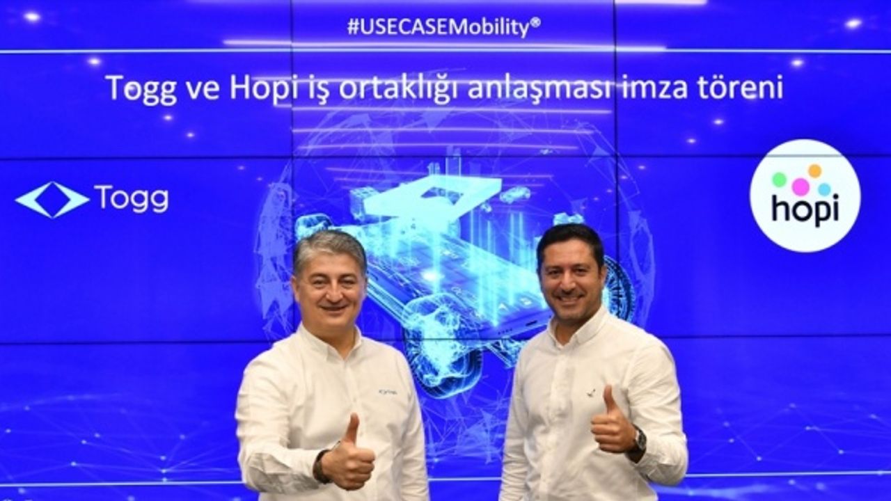 Togg ve Hopi kullanıcı deneyimi için niyet mektubu imzaladı