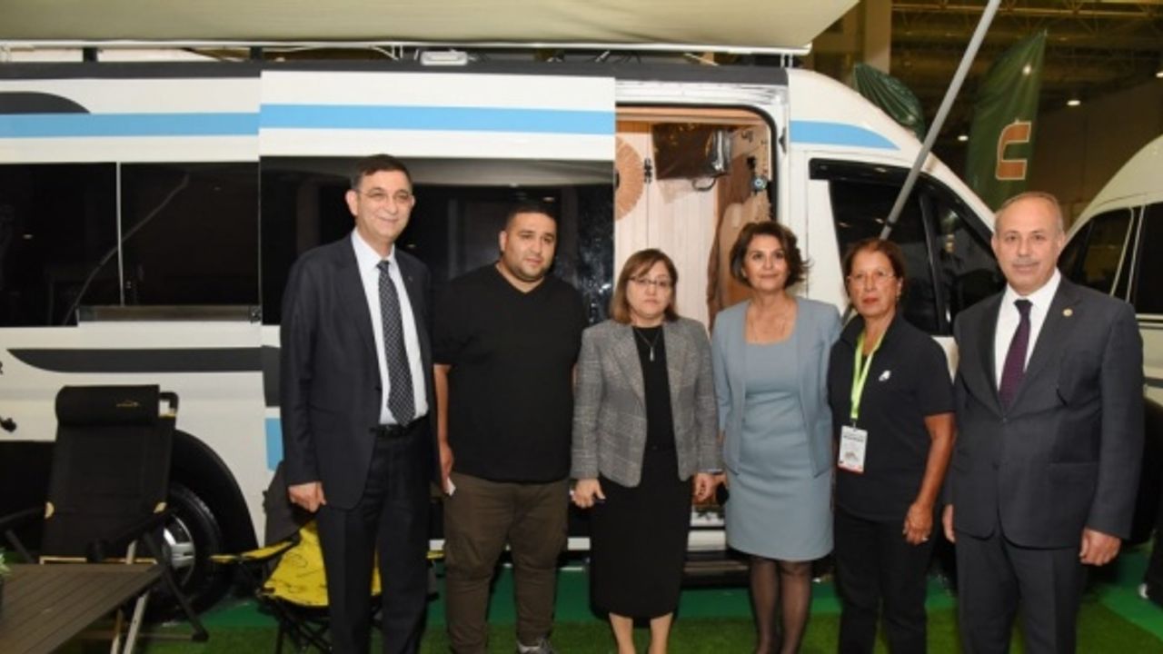 Gaziantep'te CAMPEX Kamp Karavan ve Doğa Sporları Fuarı açıldı