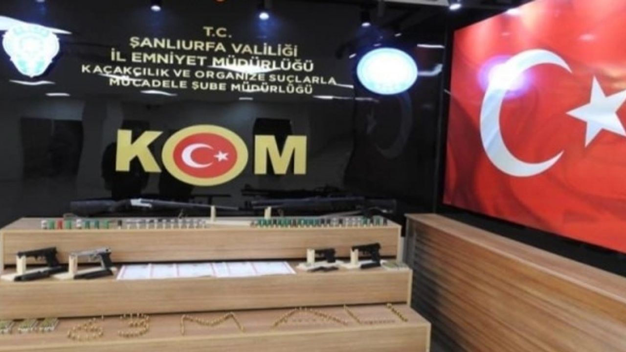 "Girdap Operasyonu" kapsamında Şanlıurfa'da 8 zanlı yakalandı