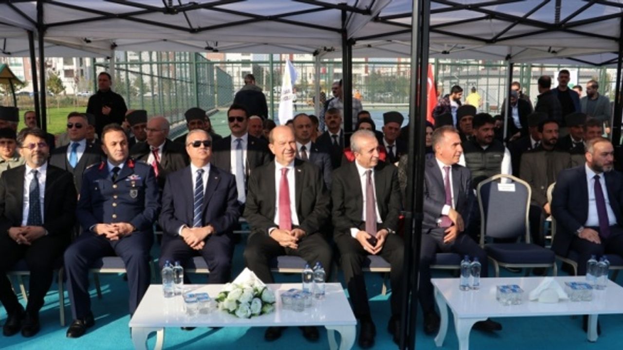 KKTC Cumhurbaşkanı Tatar, Diyarbakır'da park ve anıt açılışına katıldı: