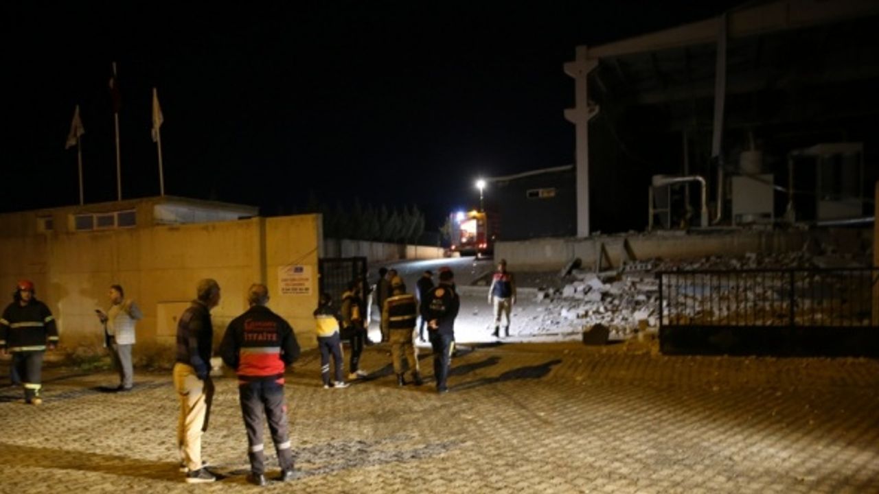 Şanlıurfa'da fabrikada meydana gelen patlama hasara neden oldu