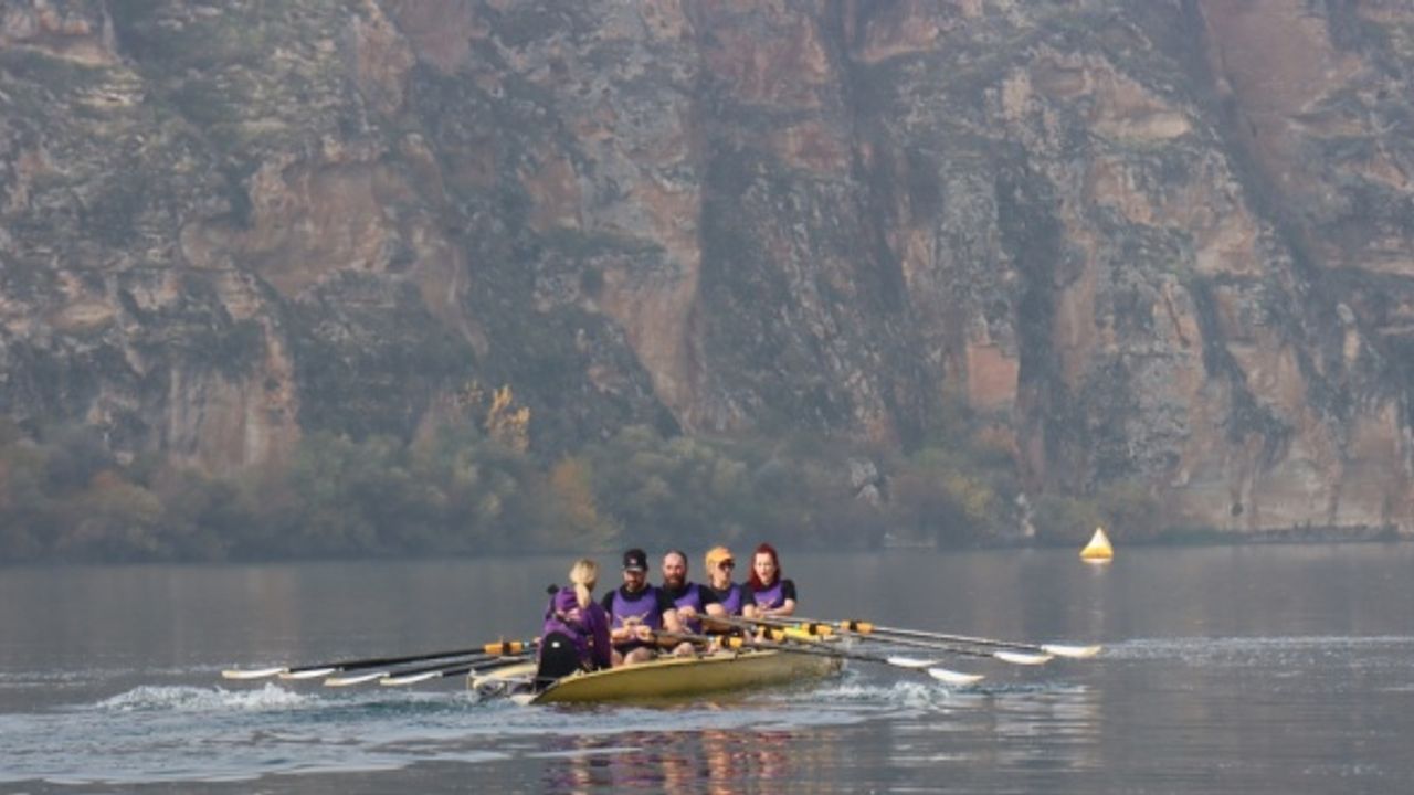 Türkiye'nin ilk kürek maratonu, Adıyaman'da başladı