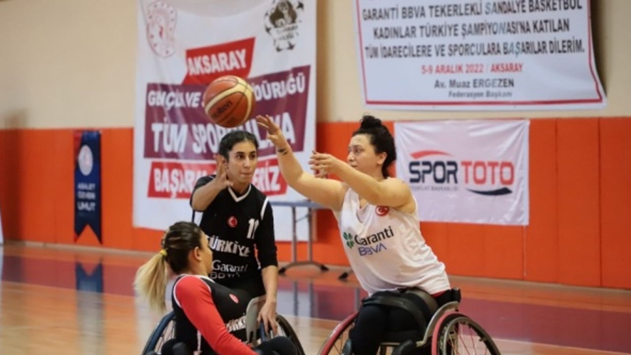 Tekerlekli Sandalye Basketbol Kadınlar Türkiye Şampiyonası'nda birincilik Ege'nin oldu