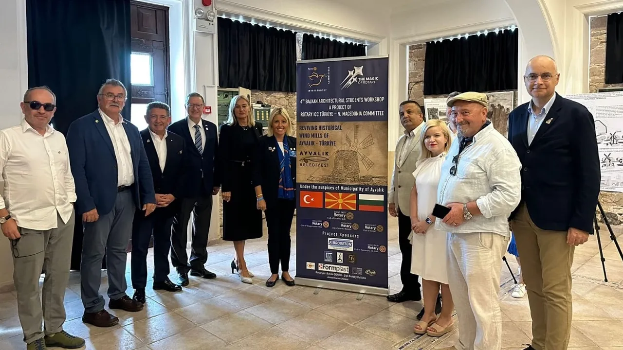 Rotary Balkan Mimarlık Öğrencileri Çalıştayı Ayvalık’ta yapıldı