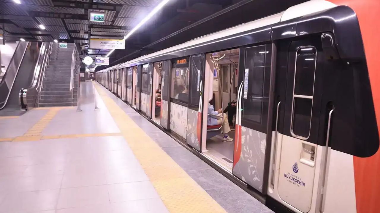 Yenikapı-Hacıosman Metro Hattı gece kapalı olacak