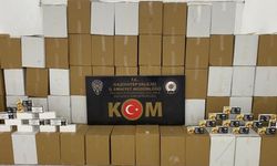 Gaziantep'te 3 milyon 580 bin makaron ele geçirildi