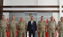 Jandarma Genel Komutan Yardımcısı Kurtoğlu'ndan Siirt Valisi Hacıbektaşoğlu'na ziyaret