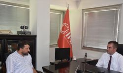 Medya-İş Genel Başkanı Ballı'dan İHA Gaziantep Bölge Müdürlüğü'ne taziye ziyareti