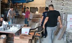 Şanlıurfa'da son kullanma tarihi geçmiş kozmetik ürünler imha edildi