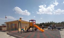 Artuklu'da 4 kırsal mahalleye çocuk parkı yapıldı