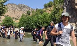 Batman'da huzura kavuşan Sason Kanyonu'nda doğa yürüyüşü