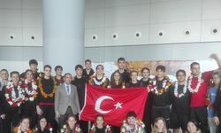 Dünya ikincisi Doğa Koleji Erkek Basketbol Takımı, Türkiye'ye döndü