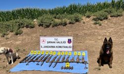 Eren Abluka-17 Operasyonu bölgesinde silah ve mühimmat ele geçirildi