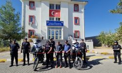 Ergani'de motorize polis timi göreve başladı