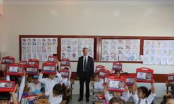 Gaziantep'te okul öncesi ve ilkokul öğrencilerine 475 bin boyama seti desteği