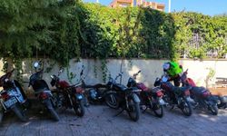 Hilvan'da motosiklet denetimi