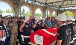 Kalp krizi sonucu vefat eden polis memurunun cenazesi Adıyaman'da toprağa verildi