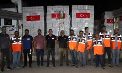 Kilis'ten Pakistan'daki sel bölgesine 2 tır yardım gönderildi