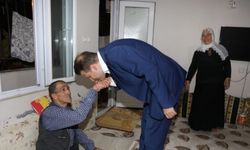 Kızıltepe Kaymakamı Cıdıroğlu gazileri ve şehit ailelerini ziyaret etti