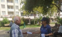 Kızıltepe'de polis hırsızlık ve dolandırıcılık olaylarına karşı vatandaşları bilgilendirdi