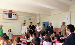 Silvan Kaymakamı Uğuz'dan öğrencilere ziyaret
